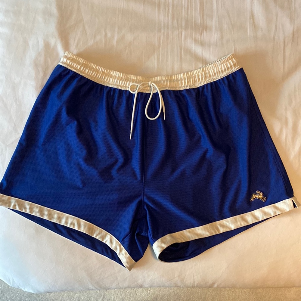 Tracksmith Van Cortland Grand Shorts XL.  Royal Blue